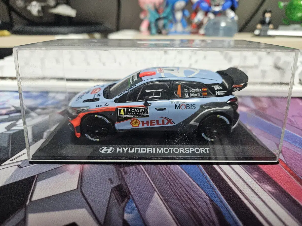 현대자동차 모형 I20WRC