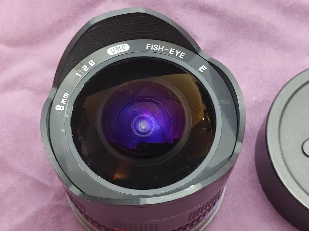 삼양 8mm f2.8 umc fish-eye 소니e마운트