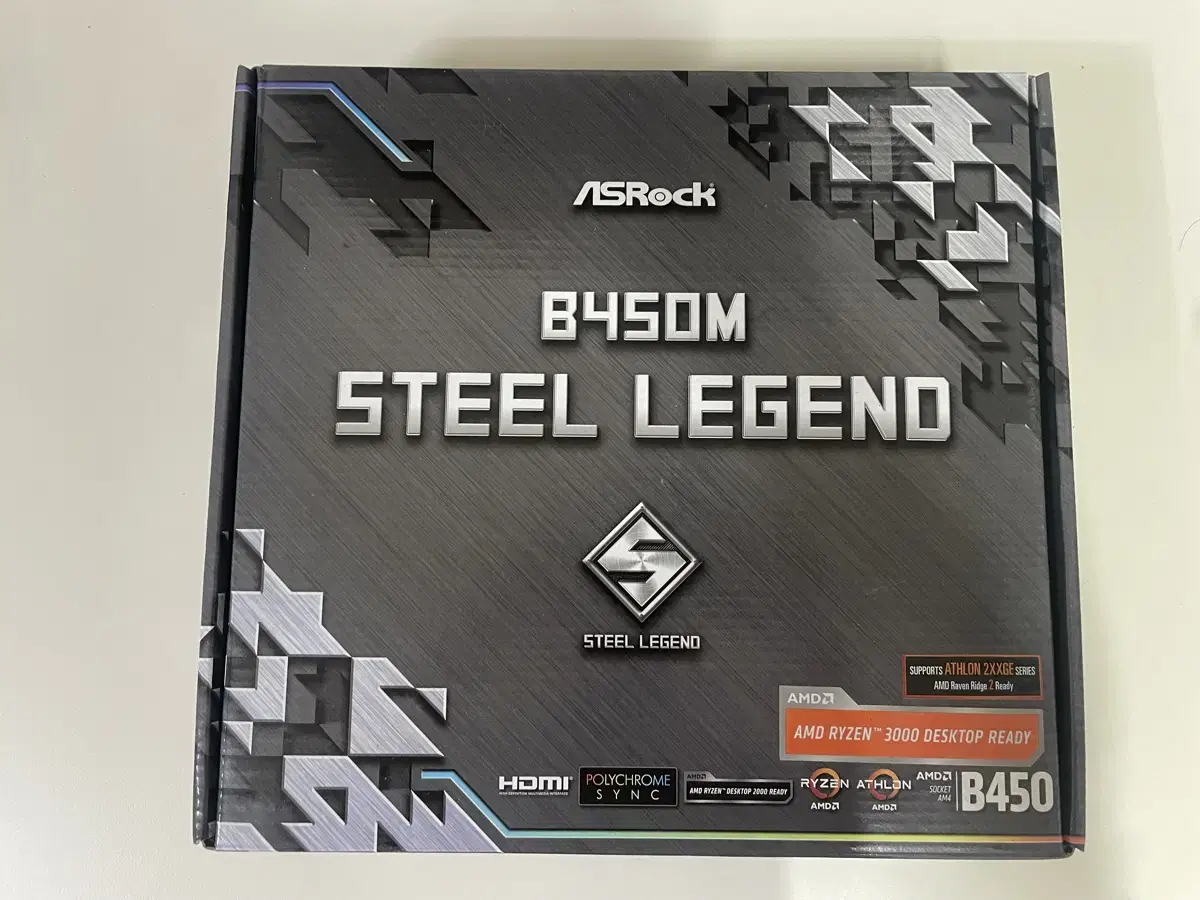 애즈락 ASROCK B450M 스틸레전드 STEEL LEGEND