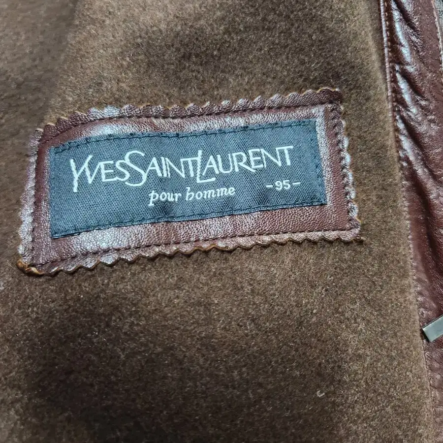 ysl 가죽점퍼