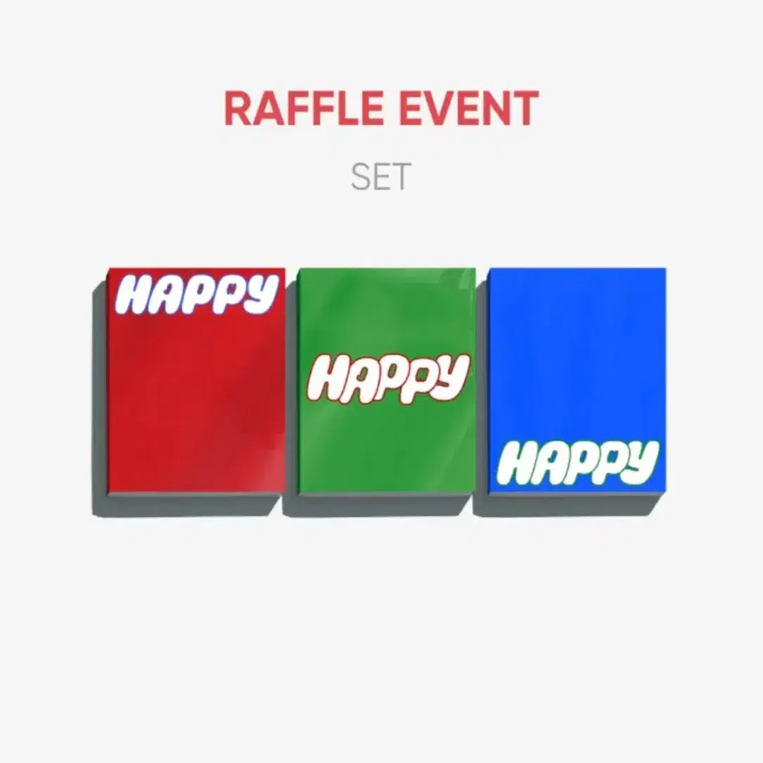 진 happy 앨범 set