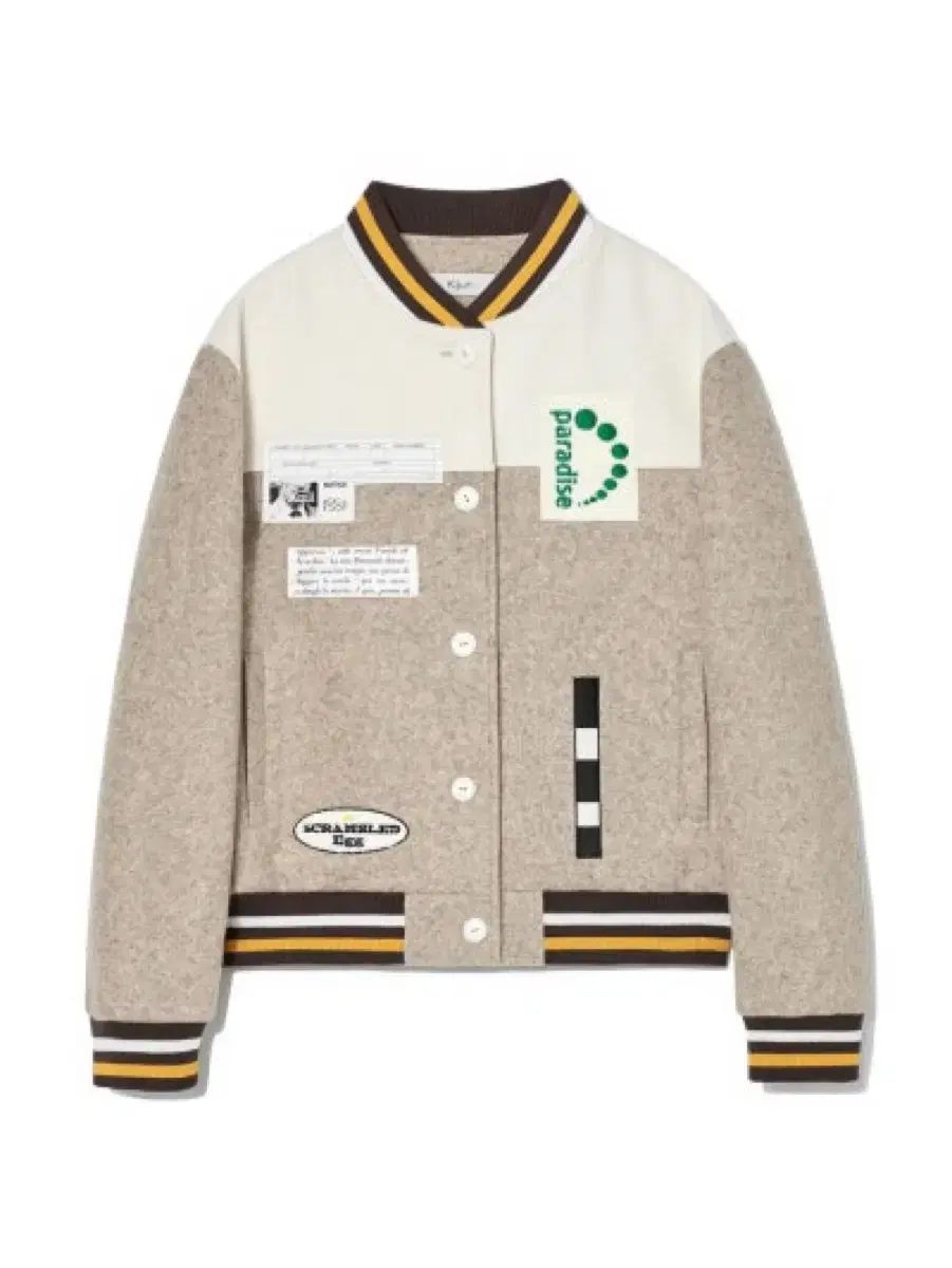 기준 자켓 kijun PATCH STADIUM JUMPER