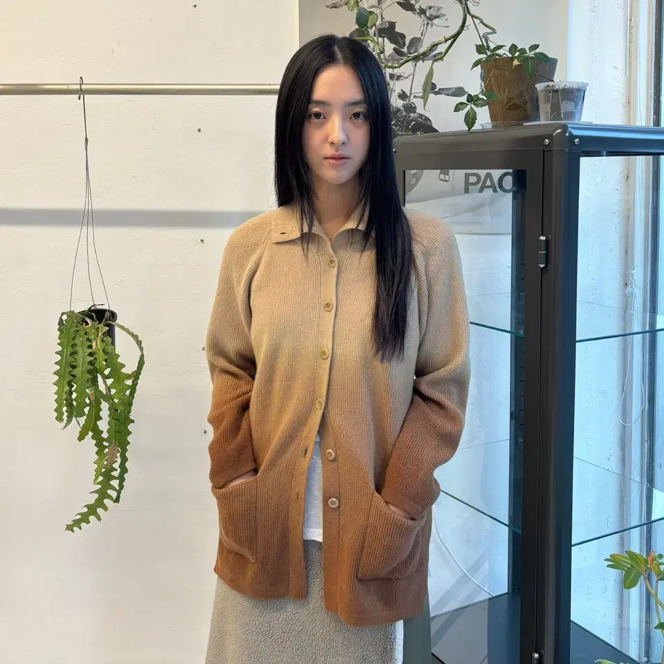 vintage gradient cardigan  빈티지 그라데이션 가디건