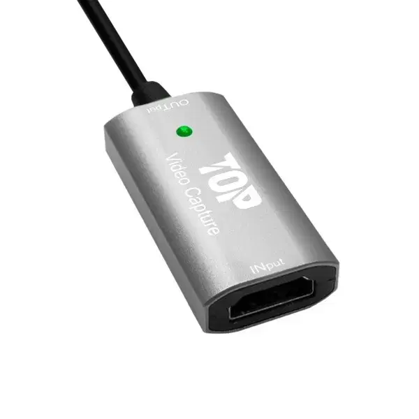 4K@60Hz USB 3.1 C type to HDMI 케이블형 캡처보드