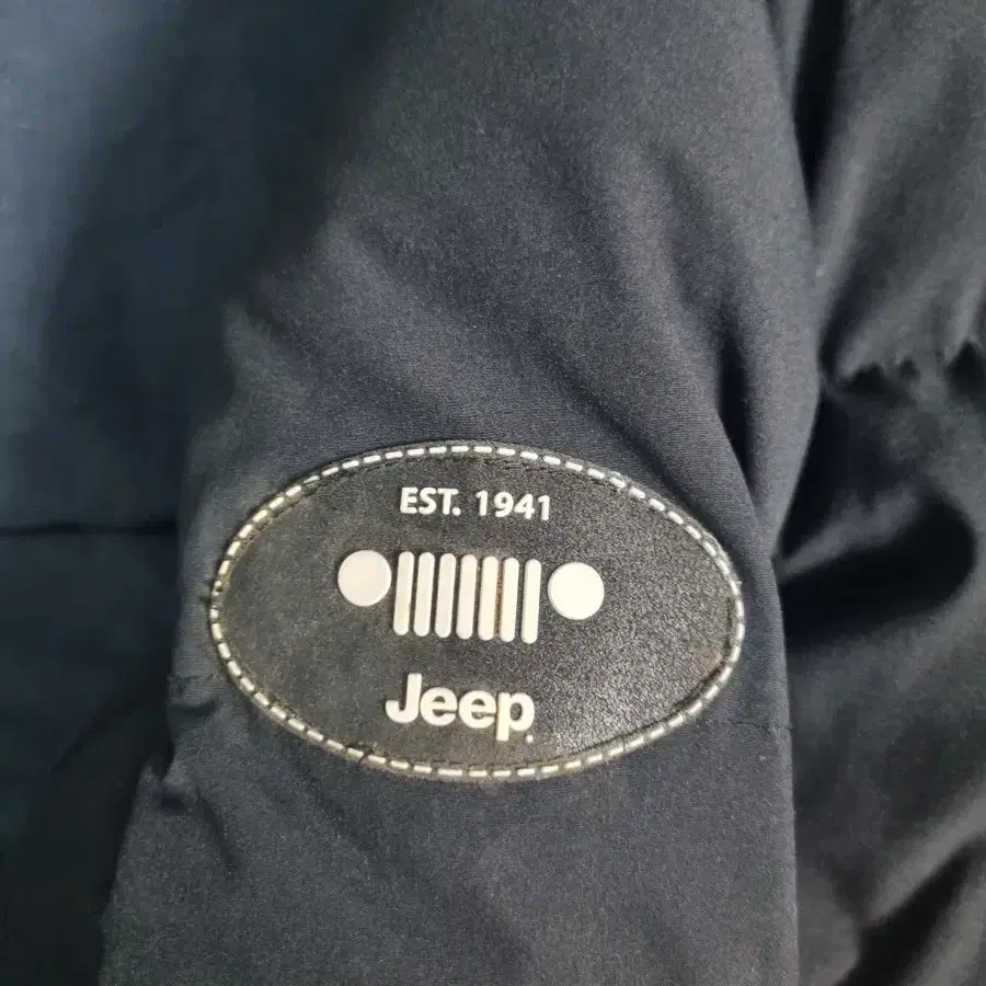 지프 Jeep 숏패딩 블랙