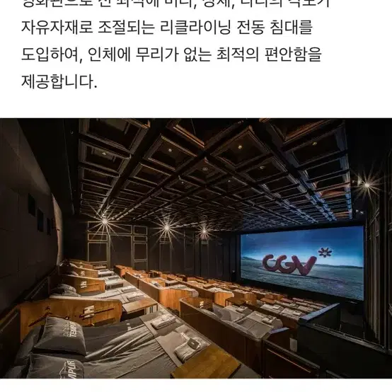 CGV 씨네드쉐프 예매해드려요