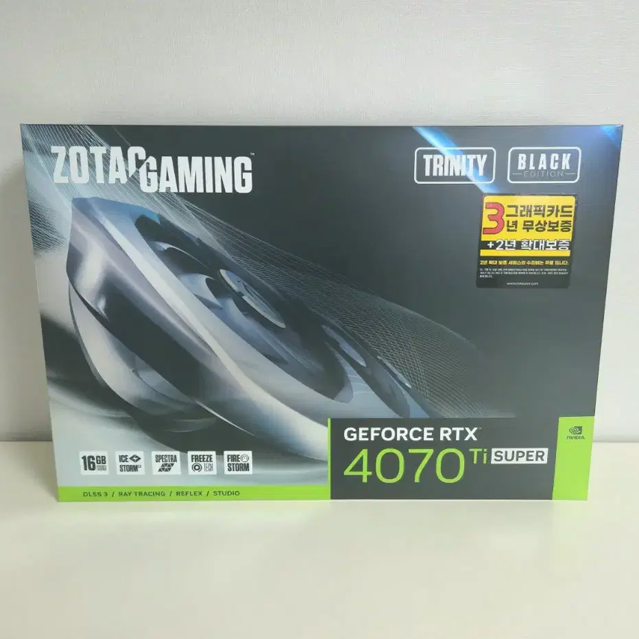 (미개봉) 조텍 RTX4070Ti SUPER GAMING D6X 16GB