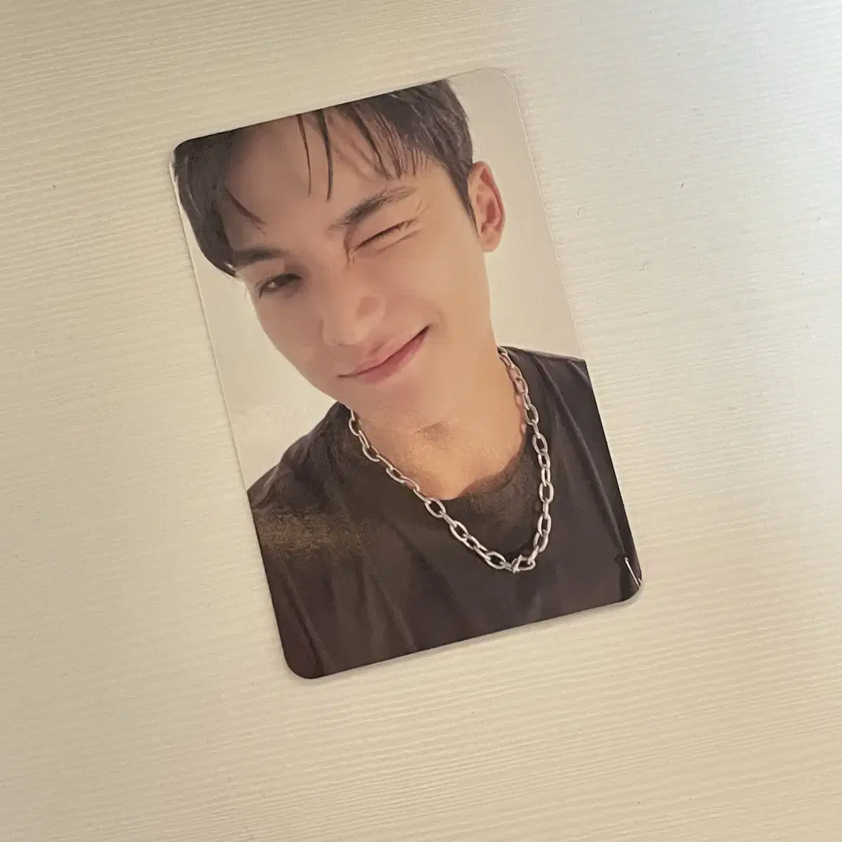 Seventeen mingyu LMF Mini Vol. 12 album broadcast Photocard