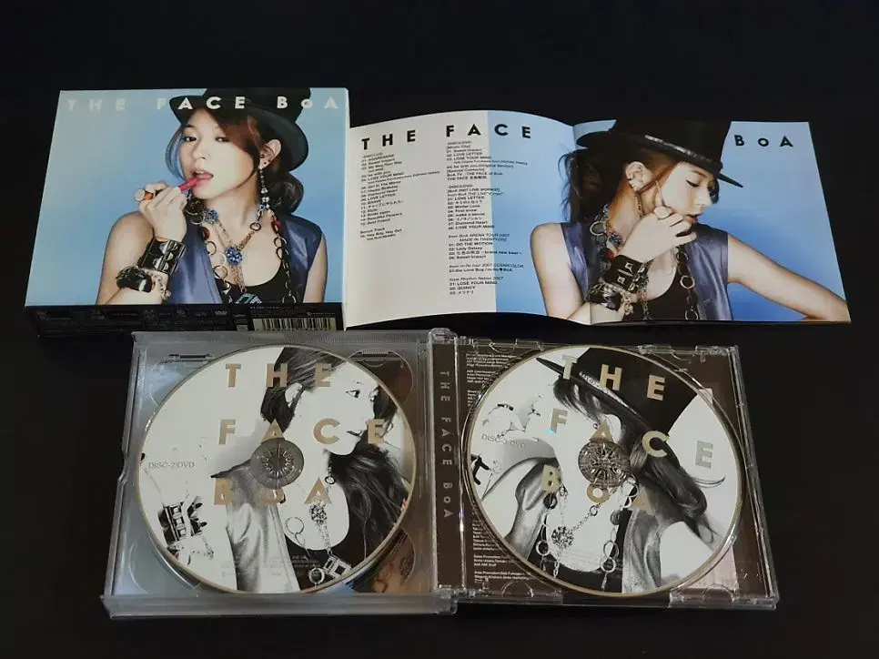 BoA 보아 앨범 THE FACE (CD+2DVD) 한정반 일본 발매반