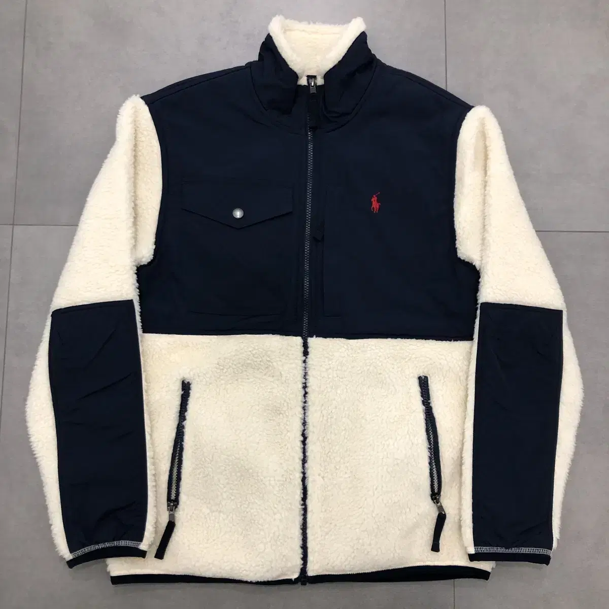 Polo Ralph Lauren Fleece Poggle Hybrid Pile Jacket S