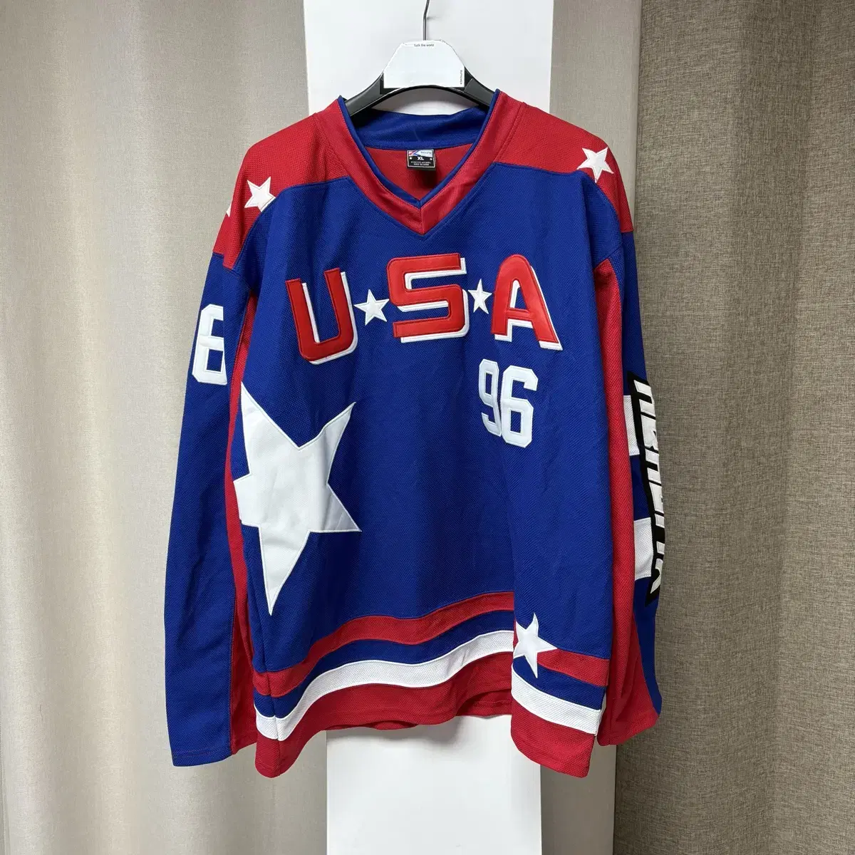 미국 USA 아이스하키 유니폼 XL