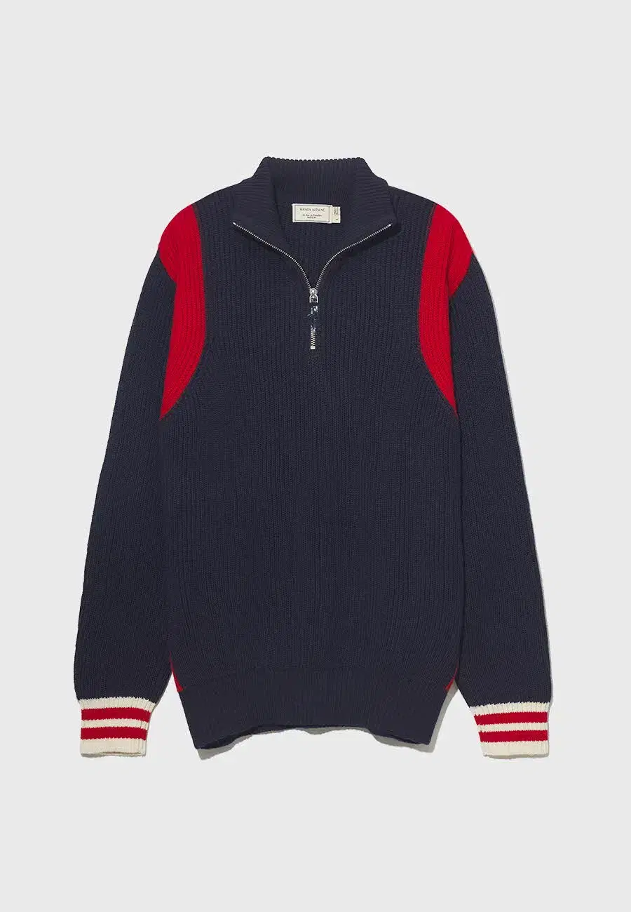 MAISON KITSUNE knit top