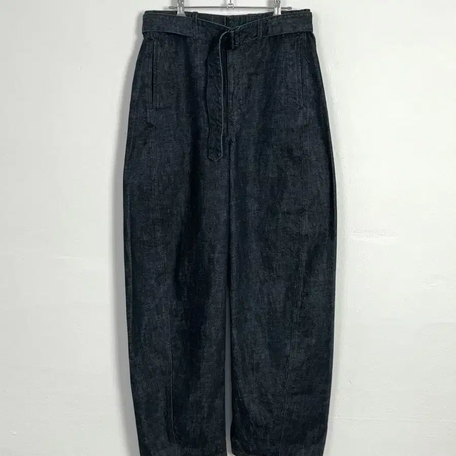 Lemaire Twisted Belted Pants Denim