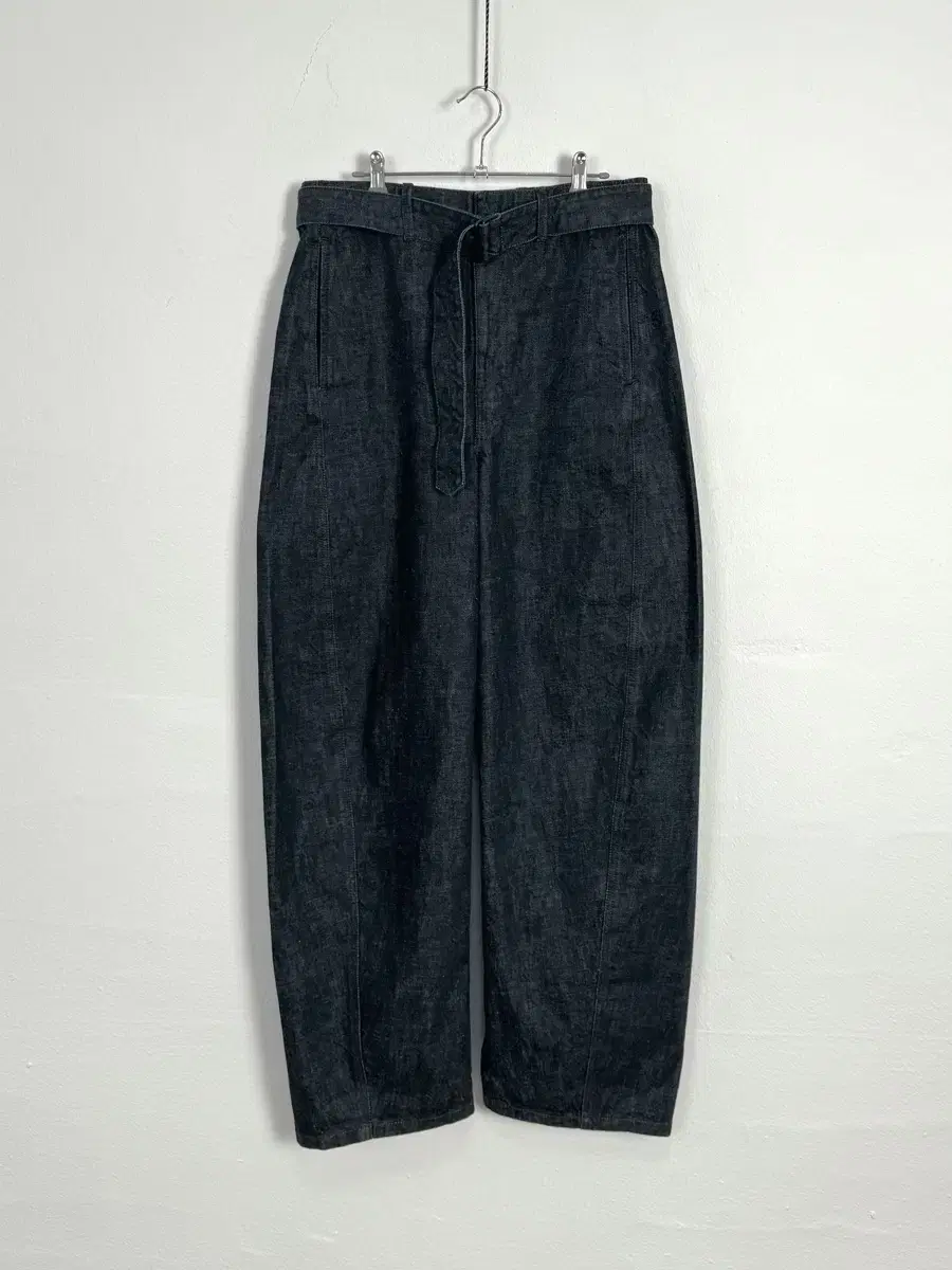 Lemaire Twisted Belted Pants Denim