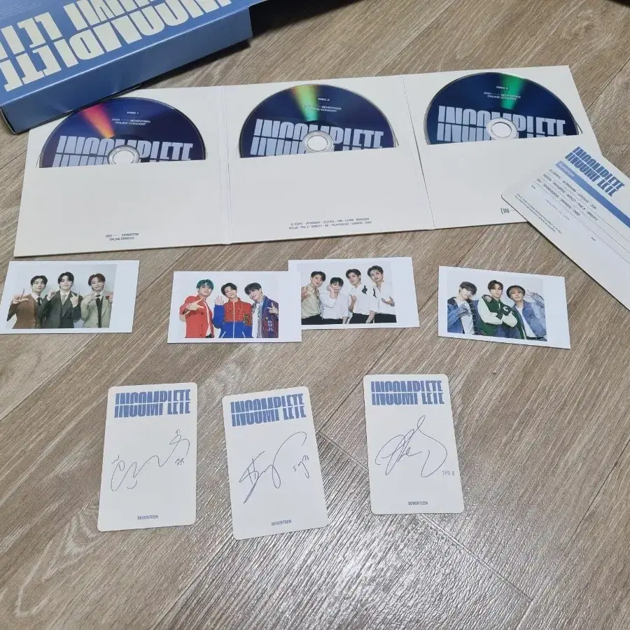 CD+전체 세븐틴 2021인컴플릿 콘서트