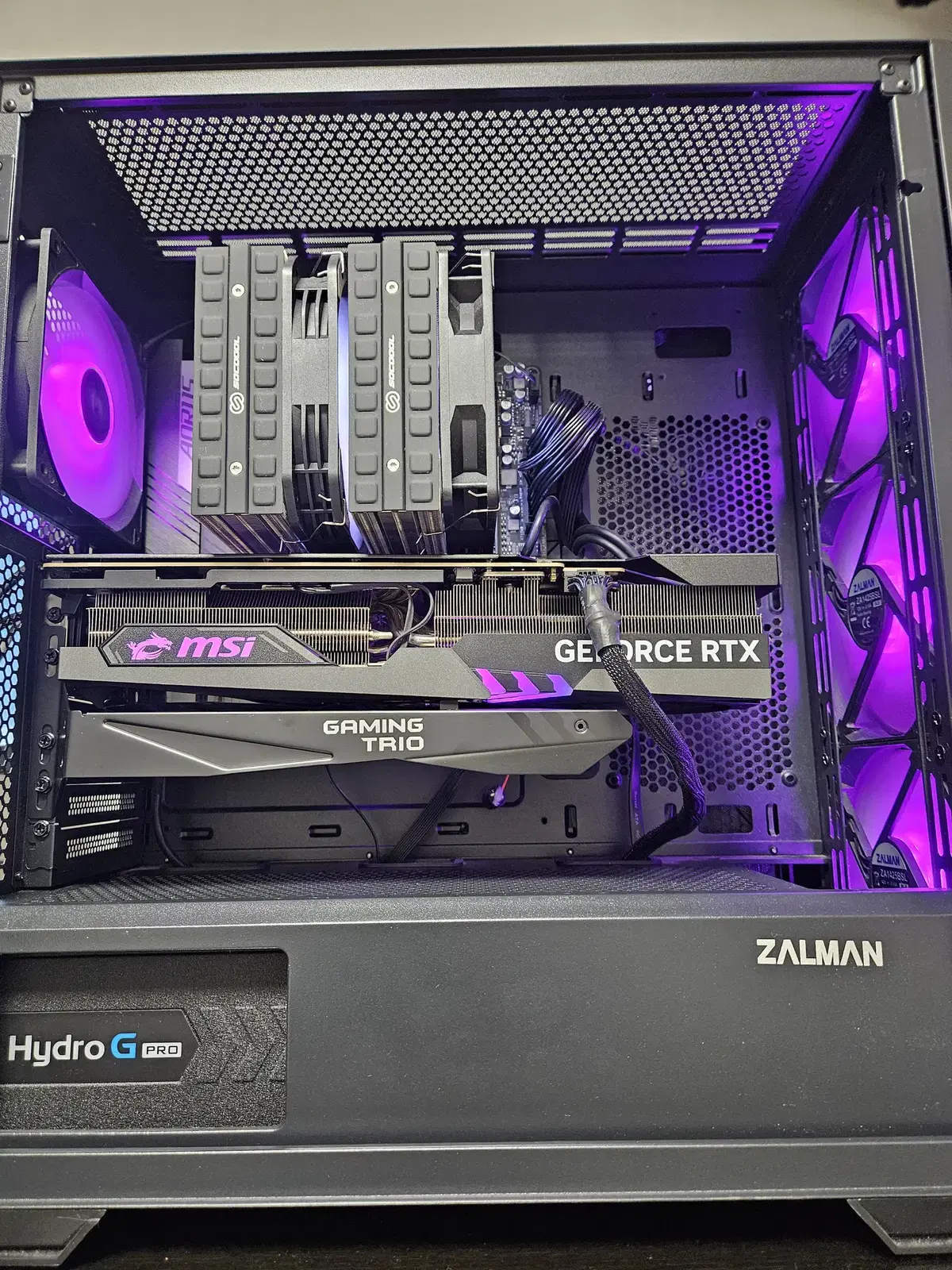 9800x3d, b650, 48gb, rtx4080 하이엔드급 본체