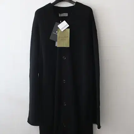 Yohji yamamoto 요지 야마모토 울 long 니트 가디건 새제품