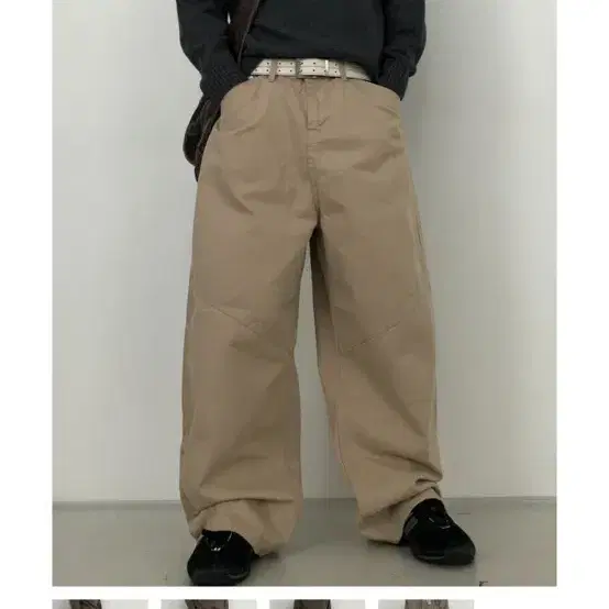 뉴치프시크 bios cotton wide pants