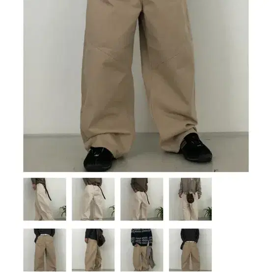 뉴치프시크 bios cotton wide pants