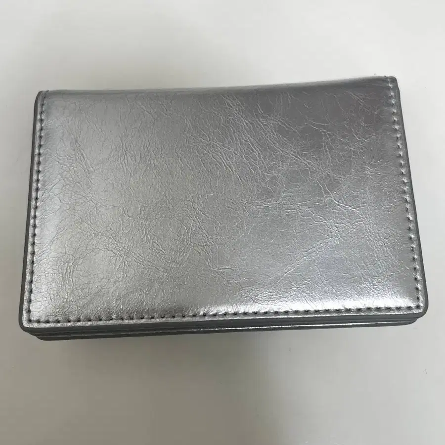 루에브르 카트지갑 lettre card wallet 실버