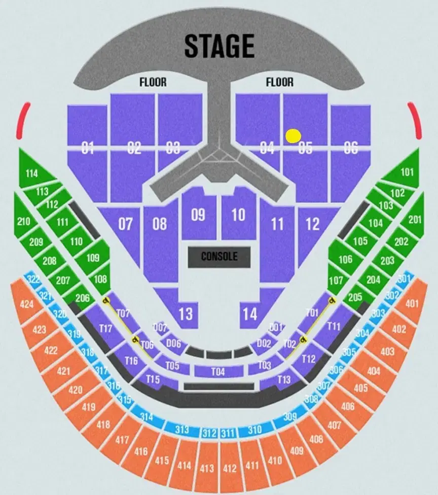 임영웅 콘서트 1층 2연석