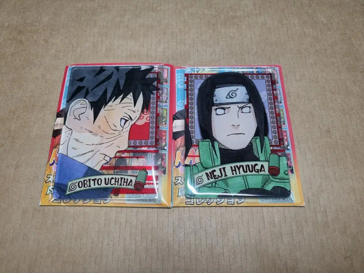 Naruto Obito Neji Status acrylic kard sell WTS