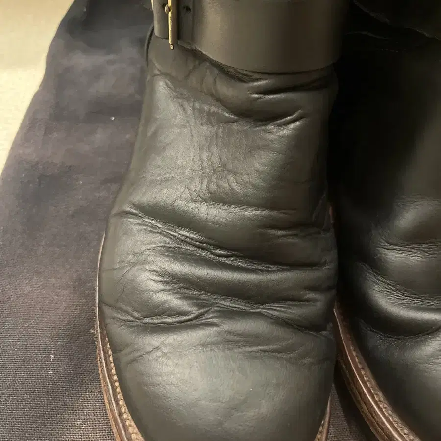 RRL JULIEN ENGINEERS BOOTS