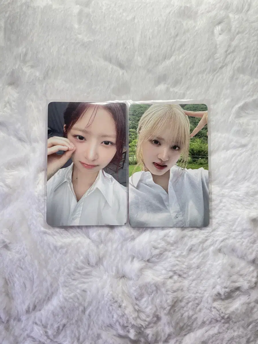 Quick sale)ive mine with muu ld lay liz photocard unreleased photocard wts