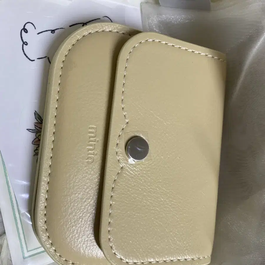 미니오 카드지갑 Moono wallet (lemon butter)