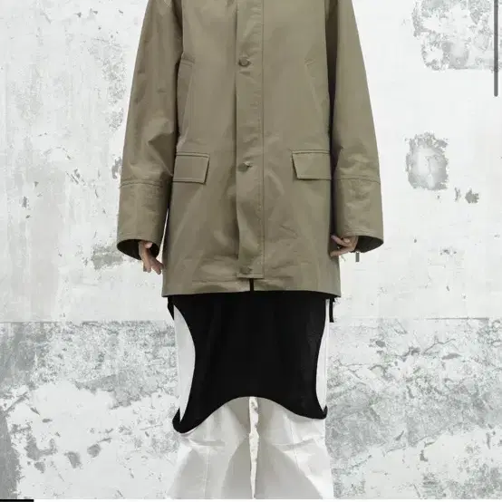 세릭 waxed half jacket