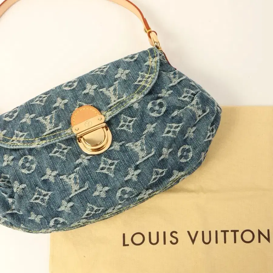 Louis Vuitton 루이비통 데님 미니 플리티 숄더백