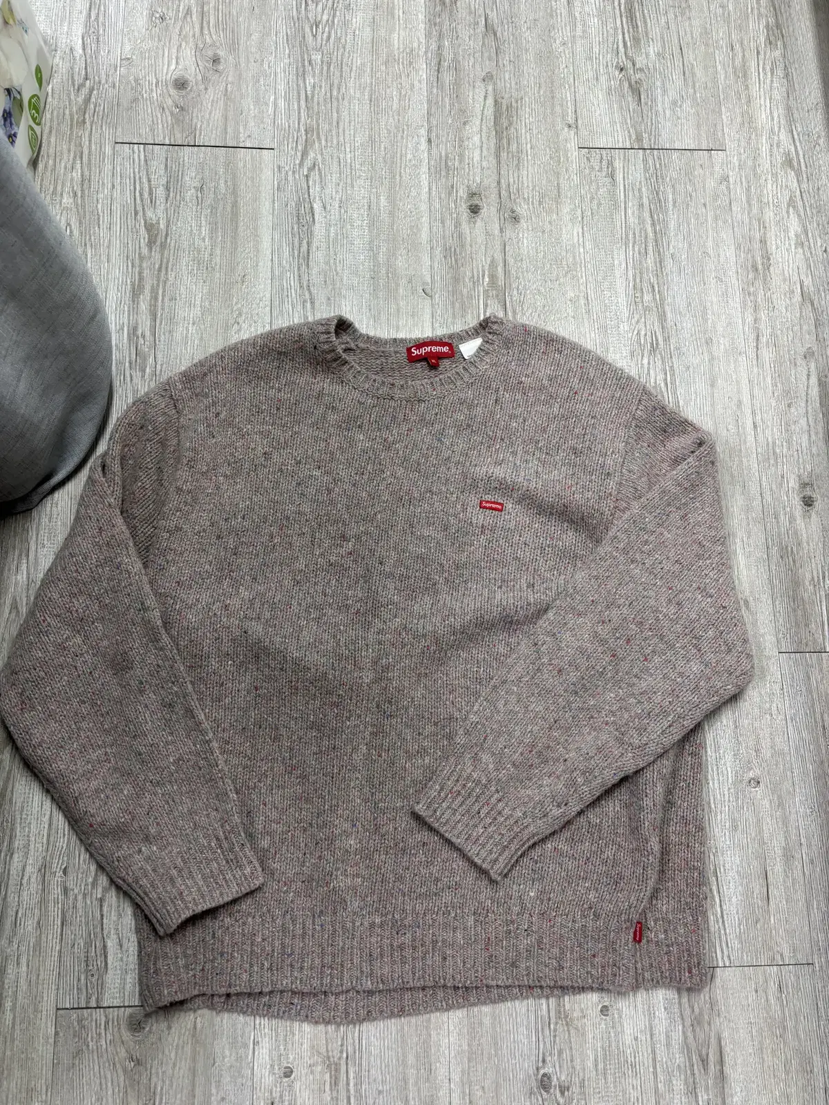 [XL]슈프림 니트 스웨터 Small Box Speckle sweater