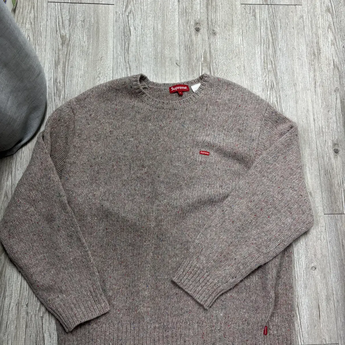 [XL]슈프림 니트 스웨터 Small Box Speckle sweater