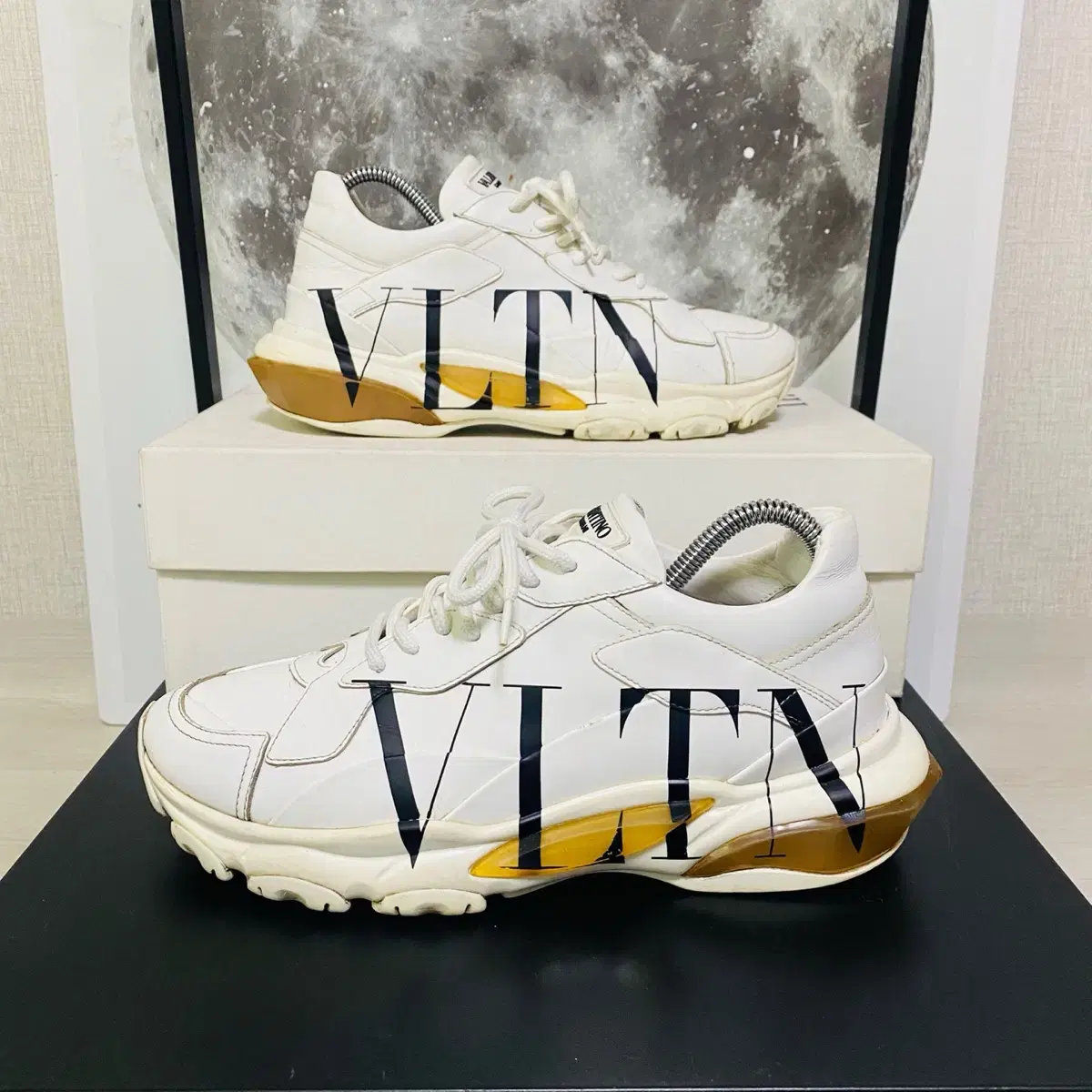 정품 40) 발렌티노 VLTN 바운스 스니커즈 255~260