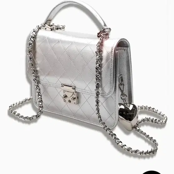 Myeyeko SOPHIA BAG medium silver 마이아이코