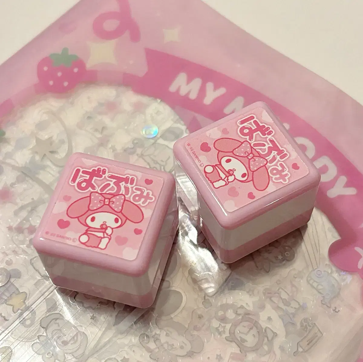 Sanrio Oshitai Mimelody Stamp