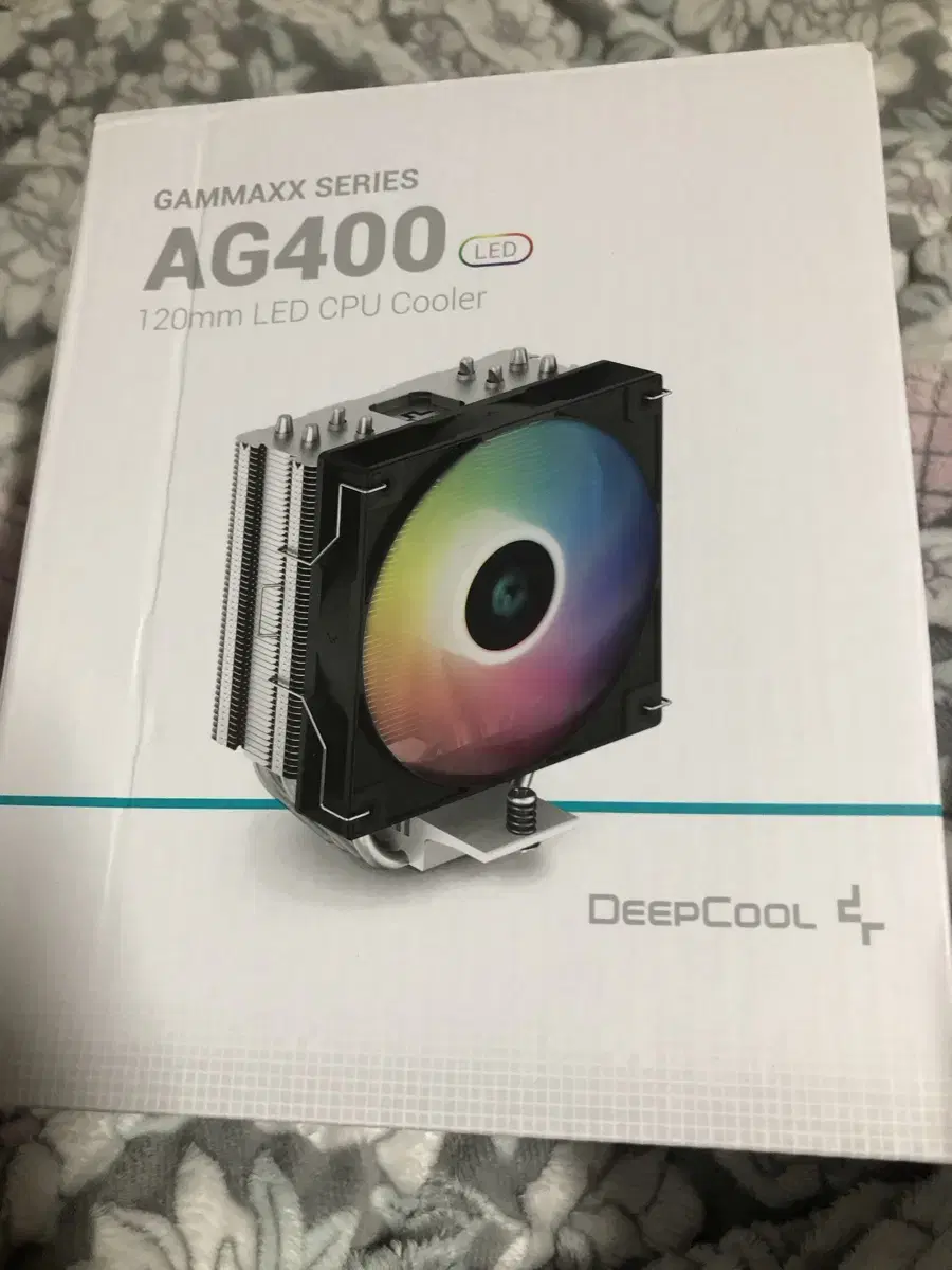 [새상품] 딥쿨 ag400 rgb 공랭 쿨러 (2호선 직거래)