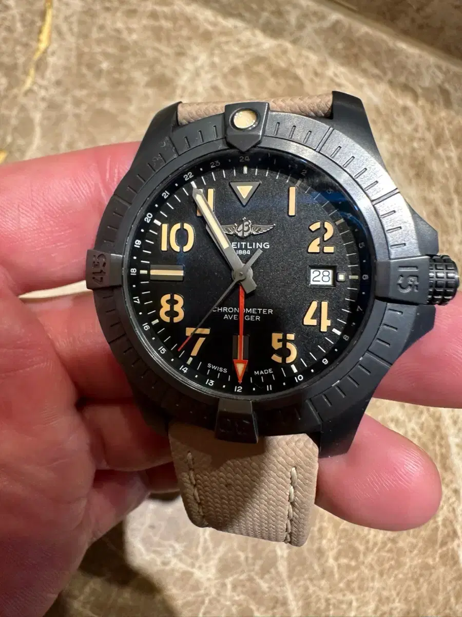 Breitling Avenger Nightmare GMT