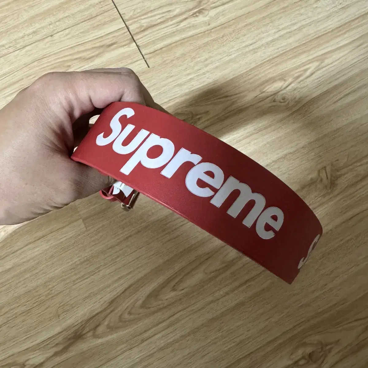 슈프림 리핏 레더 벨트 24SS Supreme