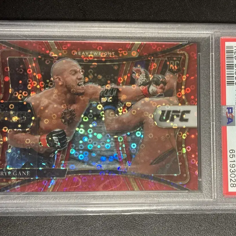 Ufc 시릴가네 디스코 레드 psa10