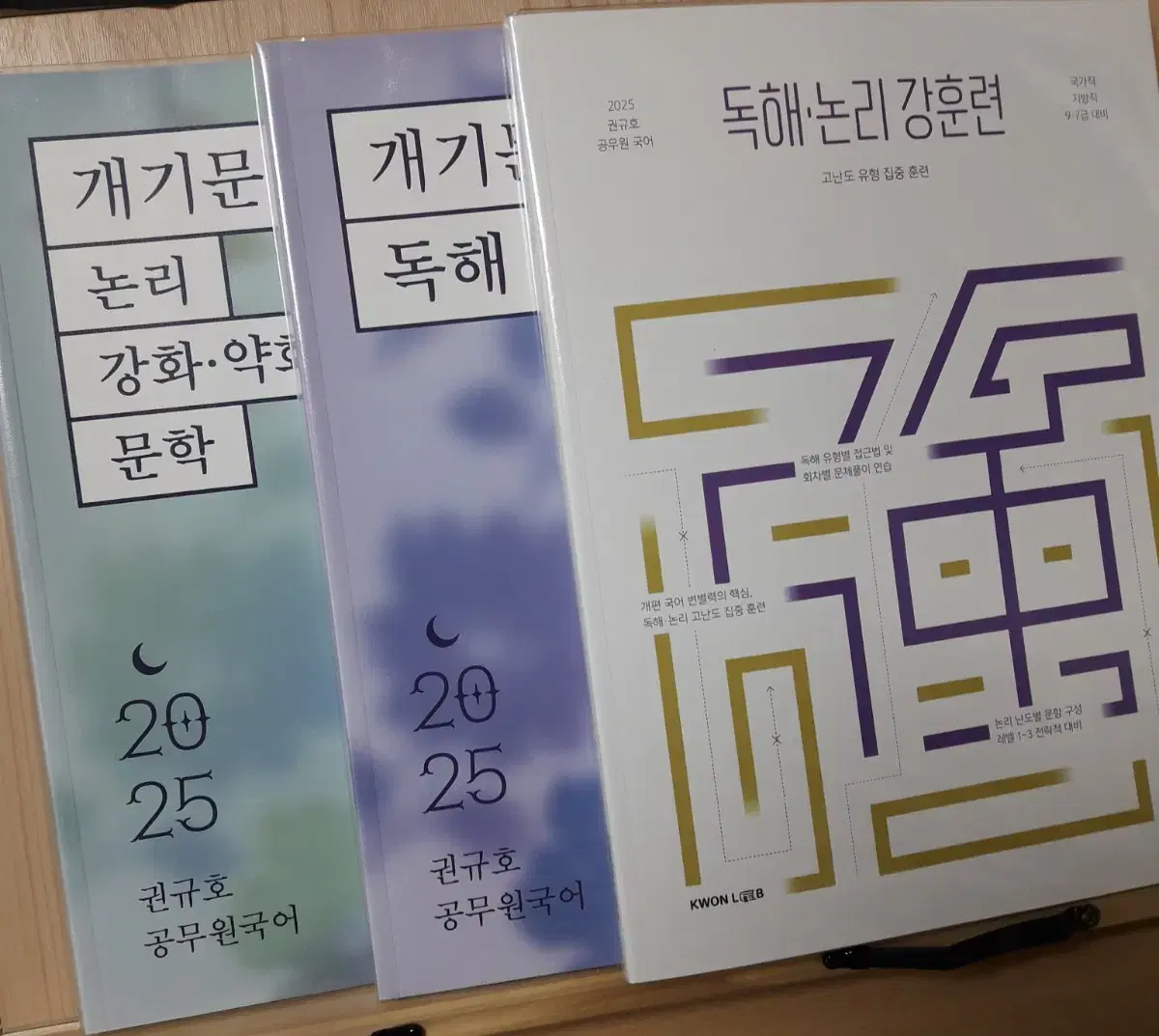 25 권규호 개기문&독해논리강훈련 / 이선재 문법