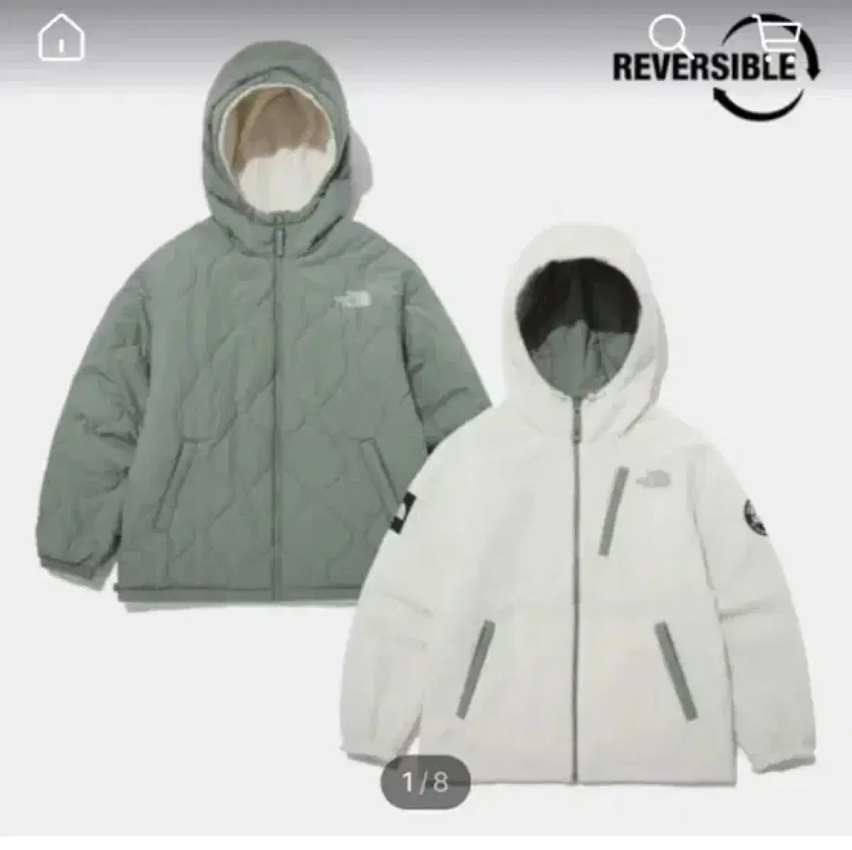 The North Face Remo Reversible Fleece Hoodie M