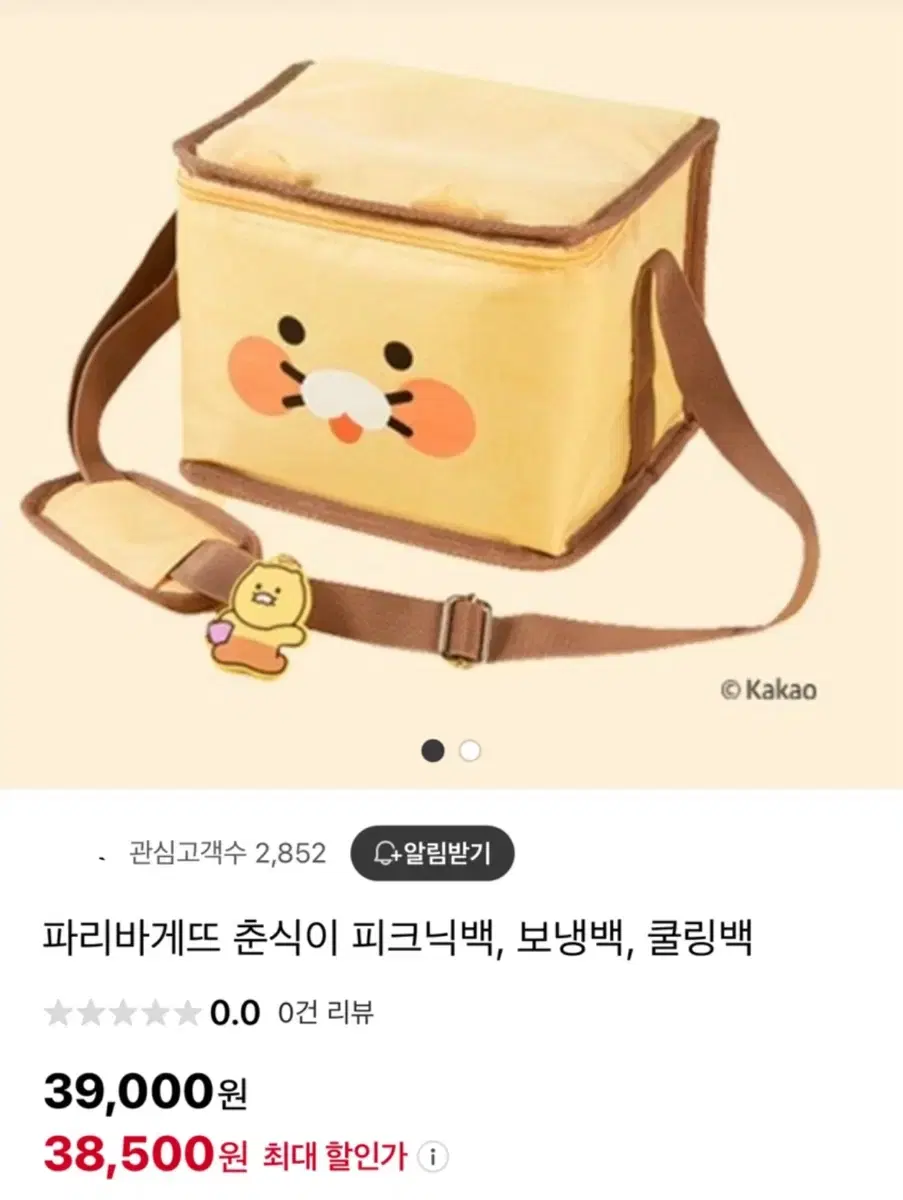 춘식이 보냉가방