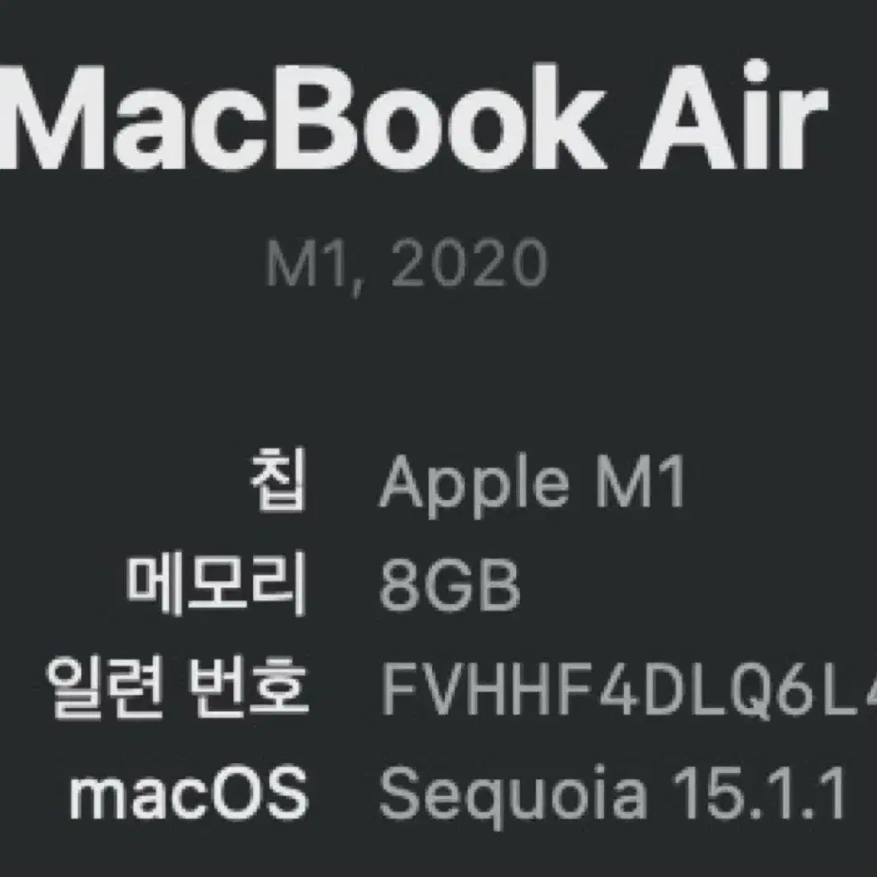 MacBook Air M1