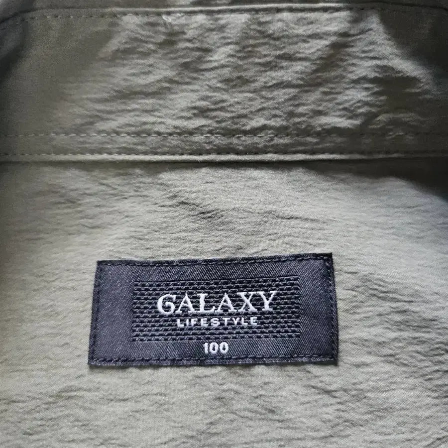 갤럭시 galaxy 사파리 셔츠 반팔 와이셔츠 100