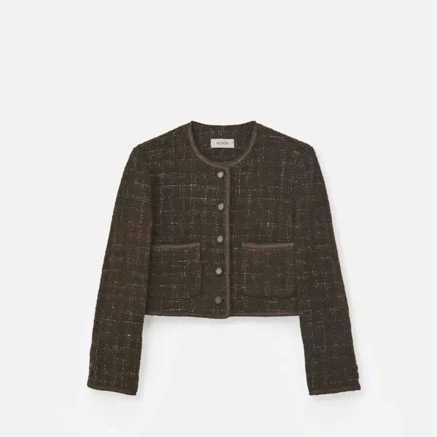 호와스 - Docent Tweed Jacket Brown