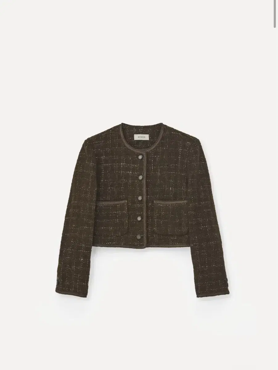 호와스 - Docent Tweed Jacket Brown