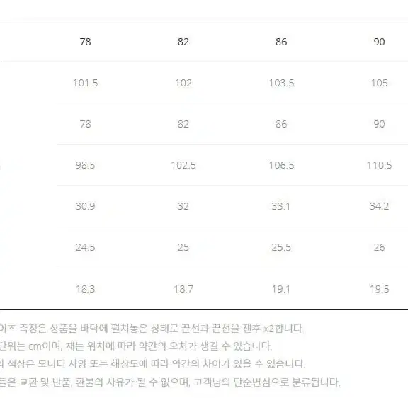 에피그램 소프트 코튼 팬츠 바지 새제품