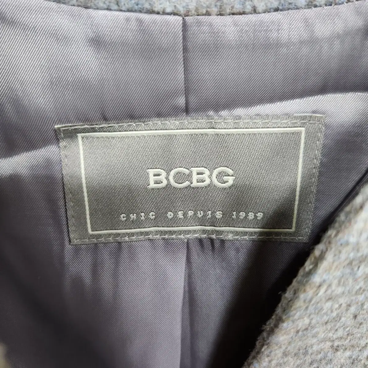 66)BCBG 오버핏코트 자켓