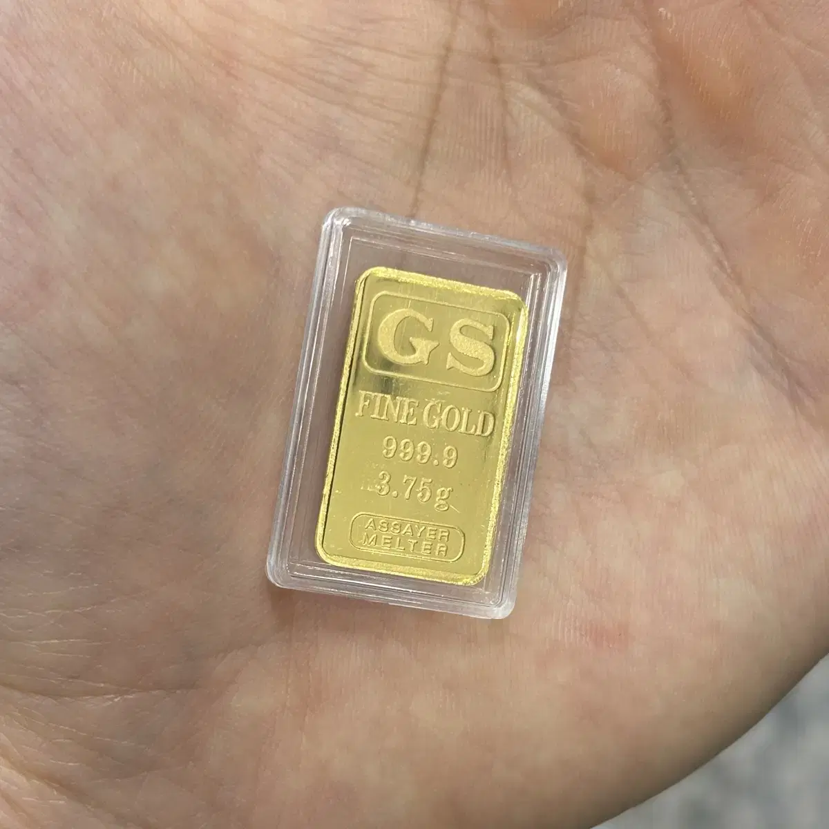 24-karat pure gold bar 999.9 1-dong 3.75g